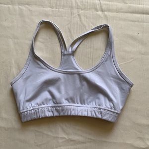 Adidas White Sport Bra